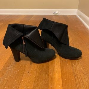 Ugg black suede ankle boot